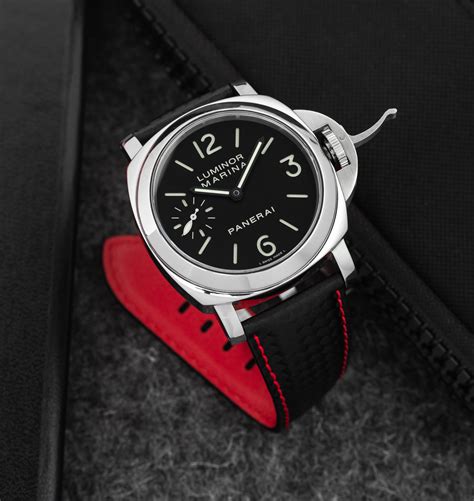 panerai luminor strap size|authentic panerai watch straps.